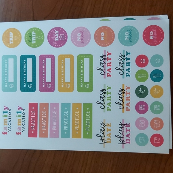 Added- free stickers, photo corners, crafts - Charmed Plaques and Phrases - Picture 8 of 8